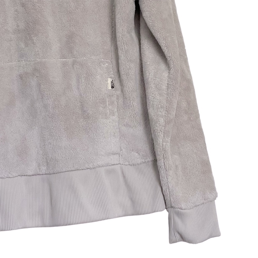 The North Face Cream Color Pullover Fleece Hooded Sweater Sweatshirt Hoodie - Picture 4 of 9